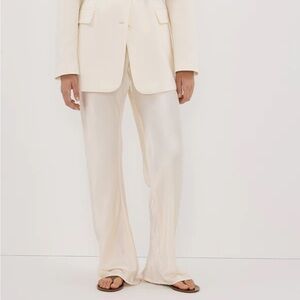 DISSH Myka Cream Satin Pant | Size 6